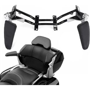 Motorcycle Passenger Armrests, Adjustable Rear Armrests for BMW K1600GTL 2010-2018 Replacement Accessories Parts Black in Kuwait