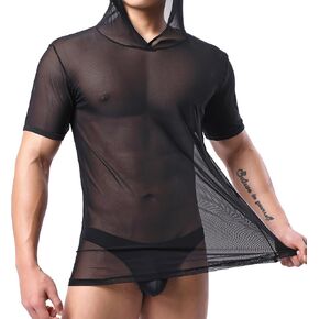 سترة بدون أكمام شبكية للرجال من DTODWW، سترة بدون أكمام، أسود/أبيض، سترة علوية غير رسمية للتمرين والإجازة in Kuwait