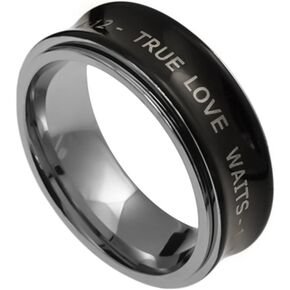 K28 Mark 12:30 Scripture Spinner Ring Love The Lord Your God with All Your Heart in Saudi Arabia