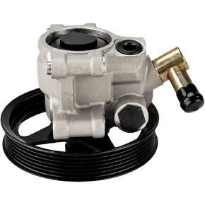 KAC Power Steering Pump with Pulley Replacement for Outback 2005-2009 Legacy 2005-2009 Impreza 2008-2014 Forester 2009-2013, 2.5L 34430AG03B 21-5196 OE-Quality Power Assist Pump in Saudi Arabia