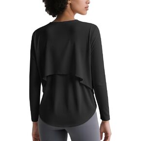 قمصان طويلة الأكمام للنساء فائقة النعومة بعامل حماية من أشعة الشمس 50+ قمصان حريمي سريعة الجفاف من الحرير الجليدي للتنزه سيرًا على الأقدام وغير رسمية in Kuwait