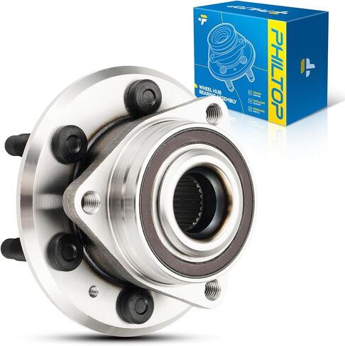 PHILTOP 513289 Front Rear Wheel Hub and Bearing Assembly 6 Lugs for 9-4X 2011-2011, SRX 2010-2016, 1 PCS with ABS in Saudi Arabia