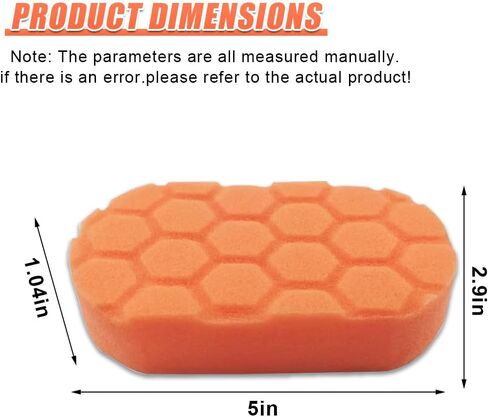 مجموعة أدوات وضع اليد من 3 قطع من YoRise، وسادات إسفنجية إسفنجية لإزالة الشعر بالشمع للإطارات التلقائية سهلة الإمساك، وسادة تلميع ناعمة قابلة لإعادة الاستخدام لتلميع إطارات السيارة لتفصيل عجلات السيارة (متعددة الألوان) in Kuwait