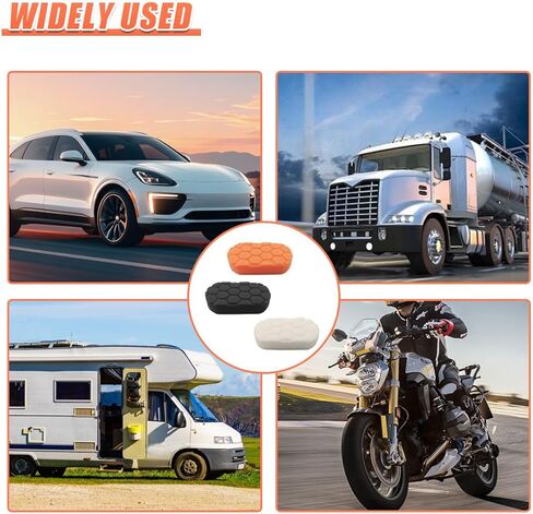 مجموعة أدوات وضع اليد من 3 قطع من YoRise، وسادات إسفنجية إسفنجية لإزالة الشعر بالشمع للإطارات التلقائية سهلة الإمساك، وسادة تلميع ناعمة قابلة لإعادة الاستخدام لتلميع إطارات السيارة لتفصيل عجلات السيارة (متعددة الألوان) in Kuwait