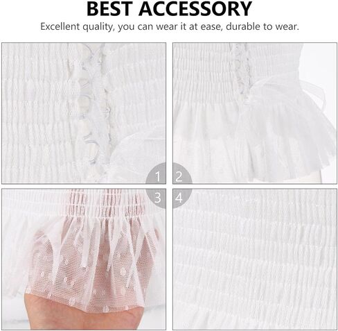 BESPORTBLE Wide Lace Waist Belt for Women Non-fading Waistband with Decorative Bowknot Stylish Fashion Accessory for Dresses Blouses Sweaters Lightweight and Reusable Design in Saudi Arabia