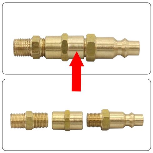 9007A Compression Test Adapter - Compatible with J-6692-B Gauge, Fits for 24V Cummins 5.9/6.7L Diesel (1998-1/2 to Current) in Kuwait