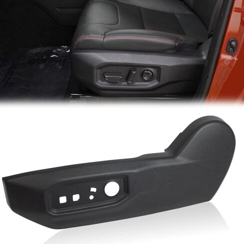 إطار لوحة حواف مقعد السائق 71812-0C242-C0 متوافق مع 2022 2023 2024 2025 2026 Toyota Tundra 2023-2026 Sequoia Recline Cover Seat Cushion Shield in Kuwait