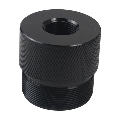 12PCS 1.375''X24 Aluminum Alloy Black Cone Shaped Parts with Auxiliary Components Replacement for Screw Sealed End Cap (Pack of 12) in Kuwait