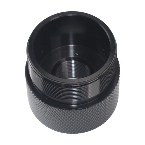 12PCS 1.375''X24 Aluminum Alloy Black Cone Shaped Parts with Auxiliary Components Replacement for Screw Sealed End Cap (Pack of 12) in Kuwait