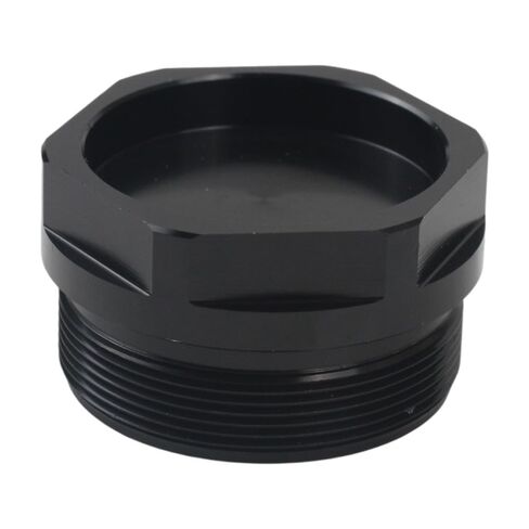 12PCS 1.375''X24 Aluminum Alloy Black Cone Shaped Parts with Auxiliary Components Replacement for Screw Sealed End Cap (Pack of 12) in Kuwait