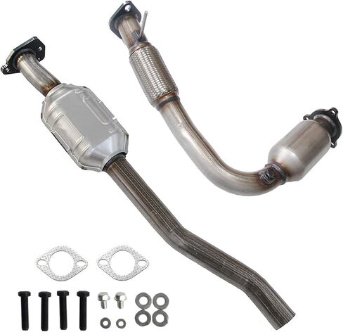 【PRIME Grade】Front Catalytic Converter Compatible with Chevrolet Equinox 2010-2015, GMC Terrain 2010-2014, Chevrolet Captiva Sport 2012-2015 2.4L (High Precious Metal Content Version) in Saudi Arabia