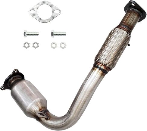 【PRIME Grade】Front Catalytic Converter Compatible with Chevrolet Equinox 2010-2015, GMC Terrain 2010-2014, Chevrolet Captiva Sport 2012-2015 2.4L (High Precious Metal Content Version) in Saudi Arabia