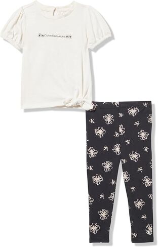Calvin Klein girls 2pc Tunic Legging Set in Saudi Arabia