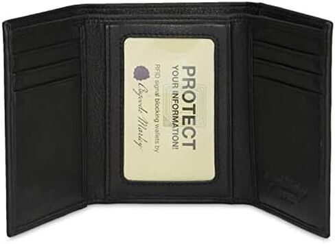 Osgoode Marley RFID Double ID Trifold-Black in Kuwait