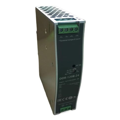 1 قطعة DDR-120A-24 100 واط DIN السكك الحديدية DC-DC محول المدخلات 9-18 فولت تيار مستمر إلى 24 فولت تيار مستمر 4.2A 100 واط مصدر الطاقة (12 فولت تيار مستمر إلى 24 فولت تيار مستمر) in Saudi Arabia
