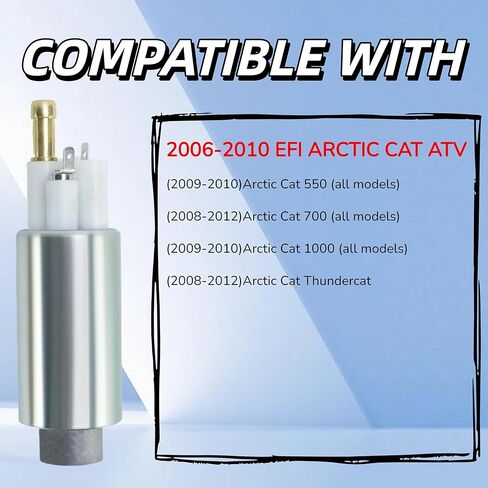 مضخة الوقود 0570-207 0570-271 لقطط القطب الشمالي 550 550S 700 700S 1000 Thundercat 700 Mud Pro H1 TRV H2 Prowler EFI ATV 2006-2012 يستبدل 0570-207 0570-271 0870-207 0570-139 in Kuwait
