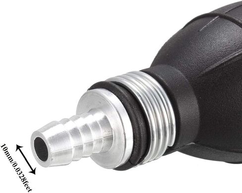 10 مللي متر 3/8 "أسود لمبة نوع المطاط نقل الوقود فراغ خط الوقود اليد التمهيدي البنزين البنزين الديزل مضخة لمبة ل ملحقات القوارب البحرية in Kuwait