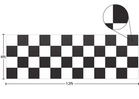 Teacher Created Resources Black and White Big Checkers Better Than Paper Bulletin Board Roll (TCR77627) in Kuwait