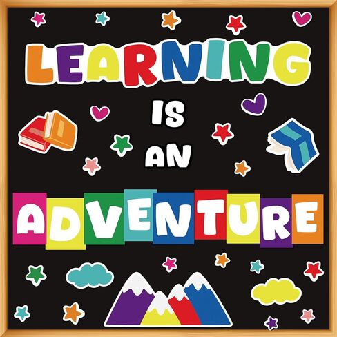 gisgfim Classroom Bulletin Board Decoration Set Wall Door Decor Colorful Classroom Decorations for Kindergarten Preschool Elementary Middle School(Throw Kindness Around Like Confetti) in Saudi Arabia