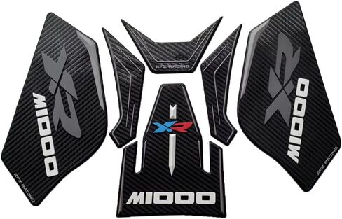 إطار الجسم الزخارف خزان الغاز وسادة مطاطية غطاء حامي ملصق هدية القلنسوة ملصق متوافق مع BMW M1000XR M1000 XR 2024 2025 in Kuwait