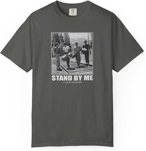تي شيرت Vintage Stand by Me - تي شيرت فيلم الثمانينيات مستوحى من ستيفن كينج كلاسيك لروب راينر | هدية نهر فينيكس in Kuwait