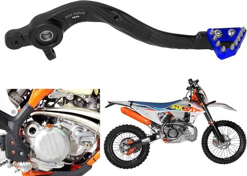 PRO CAKEN CNC Motorcycle Rear Foot Brake Pedal Lever Unfolding 7075 Aluminum Alloy Forged for 125 150 250 300 350 450 EXC SX XC SXF TE FE EXCF XCW XCF FC TX FX MC TC MCF Dirt Bike in Saudi Arabia