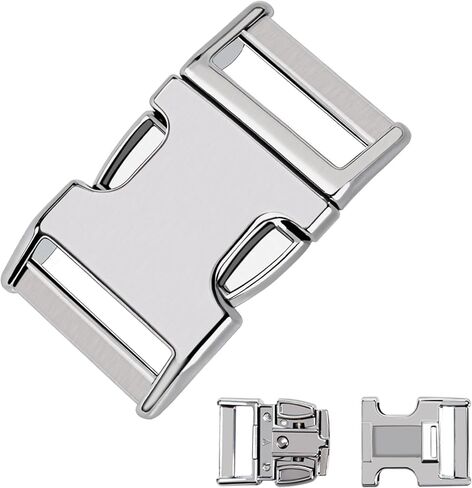 Fastener Stainless Steel Buckle for Collar & Quick Release with Easy Buckle for Small Medium Large Dogs in Kuwait