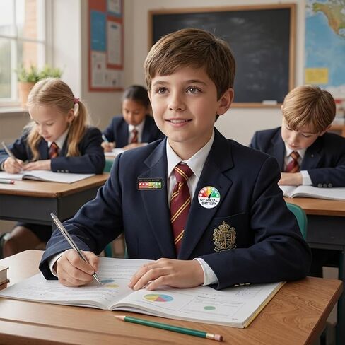 4 Pcs Pin, Pins for Backpacks, Mood Changing Energy Pins, Round and Square Shapes, Stylish Accessories for Daily Use, Friends and Teens in Kuwait