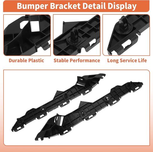 دعامة المصد الخلفي لسيارة Toyota Corolla 2009-2013 رقم 5215602100/5215502110/5256302060/5256202080/5215802010/5215702020 6 قطع دعامة المصد الخلفي الأيمن والأيسر in Kuwait