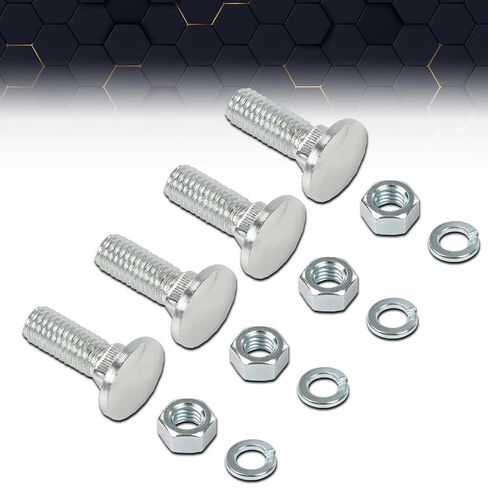PIT66 Front Rear Bumper Bolts Compatible with Ford 7/16-14x1-1/4 4 Pcs in Saudi Arabia