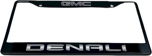 Eurosport Daytona - متوافق مع - GMC - Denali - Blacked Out - إطار لوحة الترخيص باللون الأسود in Saudi Arabia