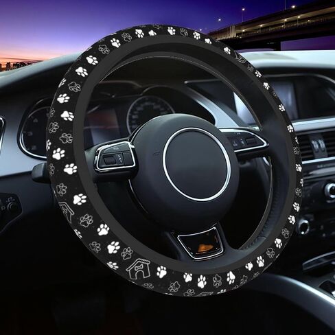 Purple Butterfly Steering Wheel Cover - Beautiful Butterfly Steering Wheel Covers Women Men Girls Car Accessories Decor Anti-Slip Auto Neoprene Universal 15 Inch Steering Wheel Protector in Saudi Arabia