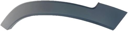 CarLights360 For Jeep Cherokee 2019 20 21 22 2023 Wheel Arch Trim Passenger Side | Rear | Forward | PP Plastic | Textured | Black | Narrow | Door Mount | Replacement For CH1791114 | 196743278186 in Saudi Arabia
