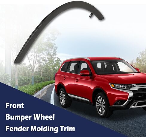 ANDPLAY Front Right Passenger Side Fender Flare Wheel Arch Compatible with Mitsubishi Outlander 2014-2020 Car Tires Fender Flares,Wheel Eyebrow Protector Mudguards in Saudi Arabia
