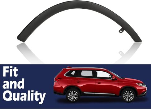 ANDPLAY Front Right Passenger Side Fender Flare Wheel Arch Compatible with Mitsubishi Outlander 2014-2020 Car Tires Fender Flares,Wheel Eyebrow Protector Mudguards in Saudi Arabia
