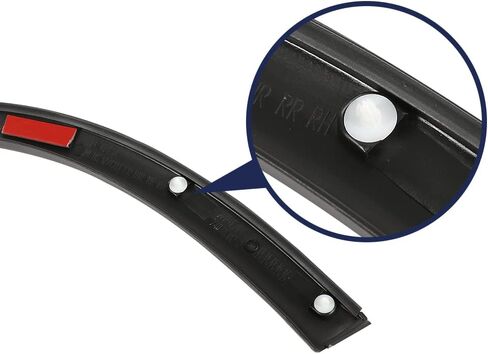 ANDPLAY Front Right Passenger Side Fender Flare Wheel Arch Compatible with Mitsubishi Outlander 2014-2020 Car Tires Fender Flares,Wheel Eyebrow Protector Mudguards in Saudi Arabia