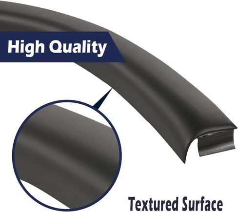 ANDPLAY Front Right Passenger Side Fender Flare Wheel Arch Compatible with Mitsubishi Outlander 2014-2020 Car Tires Fender Flares,Wheel Eyebrow Protector Mudguards in Saudi Arabia