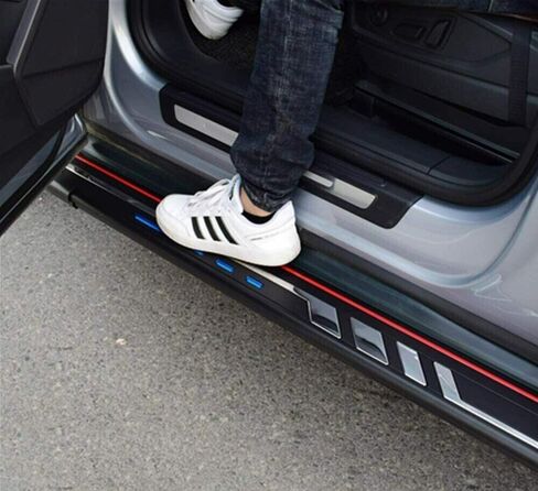 2PCS Aluminum Running Boards Fits Hyundai Palisade 2026 Side Steps Nerf Bar Style with Brackets, All Weather Accessory in Kuwait