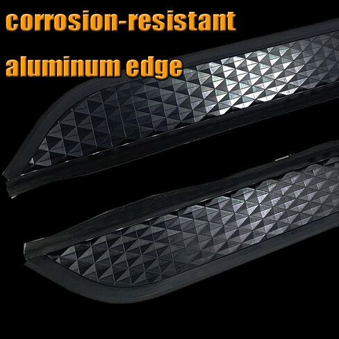 All Black Running Board Fits for Chevy Traverse 2024 2025 2026 Aluminum Side Step Side Bar Car Protect Stairs Pedals with Mounted Brackets Screws 2PCS/Set in Kuwait