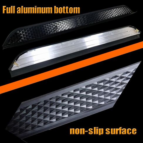 All Black Running Board Fits for Chevy Traverse 2024 2025 2026 Aluminum Side Step Side Bar Car Protect Stairs Pedals with Mounted Brackets Screws 2PCS/Set in Kuwait