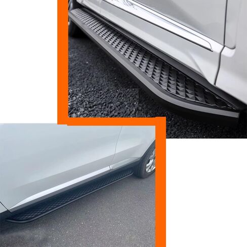 All Black Running Board Fits for Chevy Traverse 2024 2025 2026 Aluminum Side Step Side Bar Car Protect Stairs Pedals with Mounted Brackets Screws 2PCS/Set in Kuwait