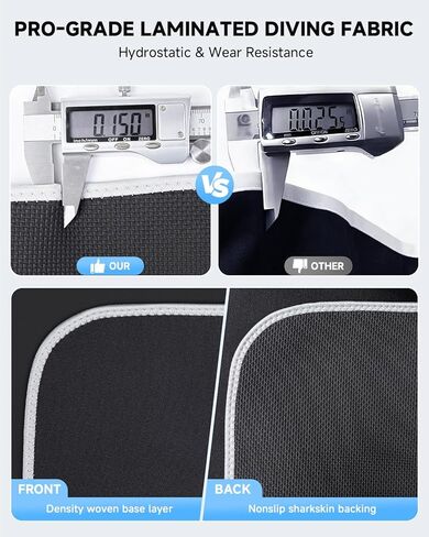 غطاء مقعد السيارة من النيوبرين المقاوم للماء لطراز Tesla Y/3/X/S مع أحزمة أمان ممتدة ومنصات صندوق مسند الذراع، واقي مقعد مقاوم للعرق وغير قابل للانزلاق للجري واليوجا للأطفال وحماية الحيوانات الأليفة (أبيض، 3 قطع) in Kuwait