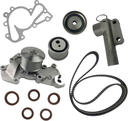 Timing Belt Kit with Water Pump for Chrysler PT Cruiser Sebring Votager, for Dodge Caravan Stratus, for Jeep Liberty Wrangler - Timing Belt Tensioner in Saudi Arabia