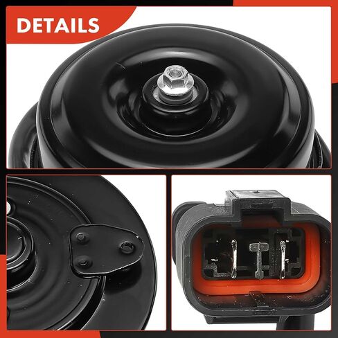 A-Premium Radiator Fan Motor Compatible with Honda Civic 2006 2007 2008 2009 2010 2011, Manual Transmission in Saudi Arabia