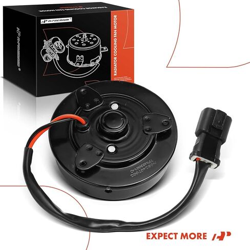 A-Premium Radiator Fan Motor Compatible with Honda Civic 2006 2007 2008 2009 2010 2011, Manual Transmission in Saudi Arabia