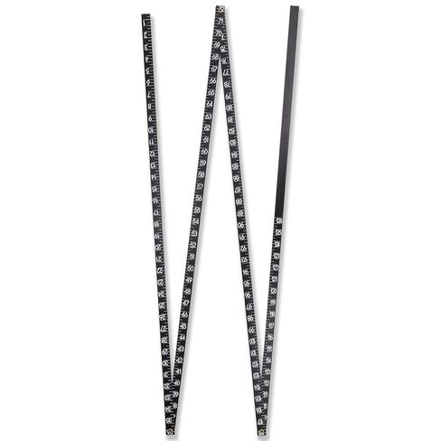 عصا قياس خزان الزيت، 4 أضعاف إلى 126 بوصة عصا قياس خزان الوقود، مسطرة قياس خزان الزيت الخشبية القابلة للطي للخزان العميق in Kuwait