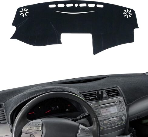 POSAID for Toyota Camry Dash Cover 2011 2010 2009 2008 2007 Dashboard Cover Mat Custom Fit Toyota Camry 2011-2007,Gray in Kuwait