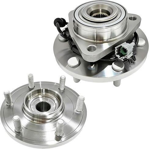 مجموعة محور تحمل العجلات الأمامية 515066 لنيسان أرمادا 2005-2007، باثفايندر 2004، باثفايندر أرمادا 2004، تيتان 2004-2007، إنفينيتي QX56 2004-2007 (قطعتان) in Kuwait