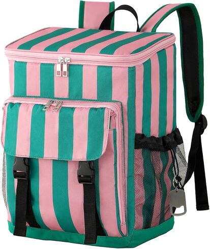 DYSHAYEN Cooler Backpack,Lightweight Backpack Cooler Insulated Leak Proof,30 Cans Soft Cooler Bag for Beach,Camping,Beach,Picnic,Lunch in Saudi Arabia