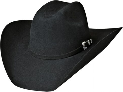 Bullhide Men's Legacy 8X Fur Blend Cowboy Hat Black 7 5/8 in Kuwait